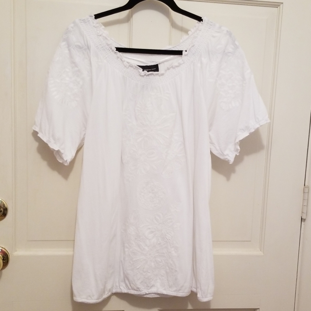 Shirt, sequins and embroidery!!